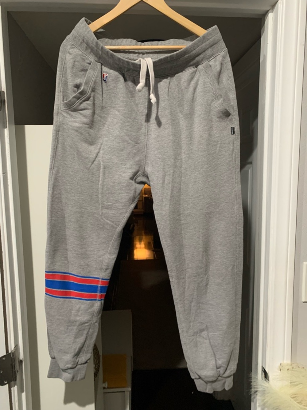 Undefeated Black and Gray Label Crewneck Sweatshirt